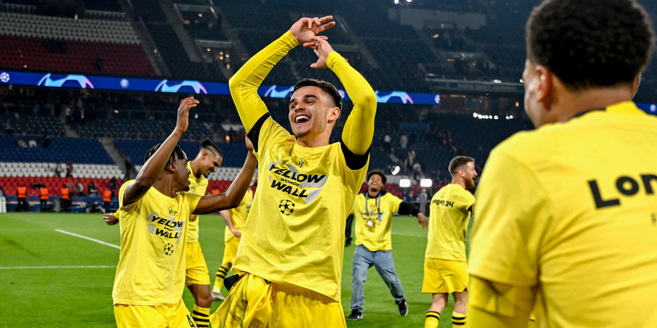Şampiyonlar Liginde ilk finalist B. Dortmund: Dortmund, PSG'yi Paris'te de yendi