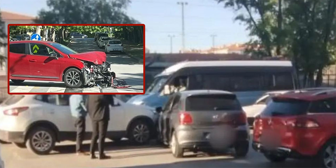 Ankara'nın Çankaya, Yenimahalle ve Sincan ilçesinde trafik kazaları! Araçlar pert!