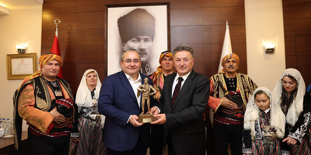 Ankara Kulübü Derneği'nden Başkan Özarslan'a ziyaret