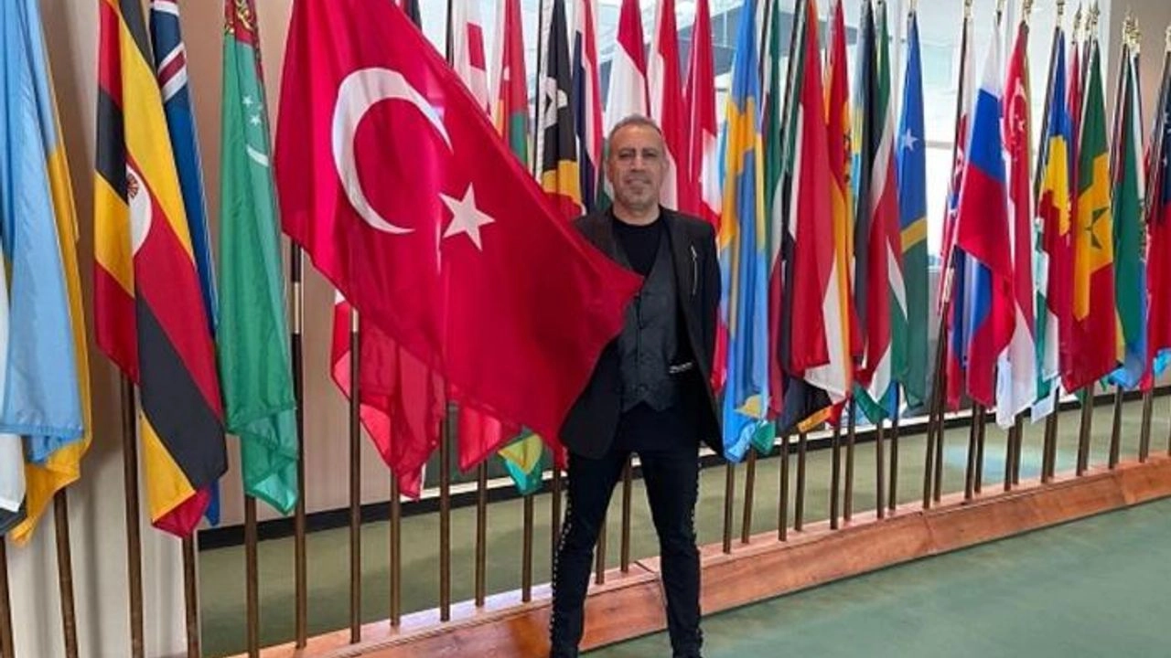 Sanatçı Haluk Levent'ten BM toplantısında İsrail yönetimine tepki