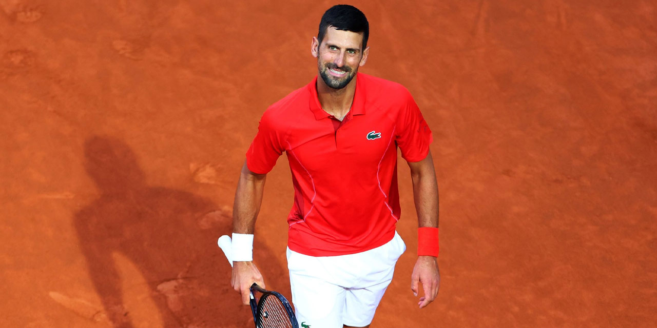 Sırp raket Novak Djokovic, Roma Açık'ta zorlanmadan üçüncü turda