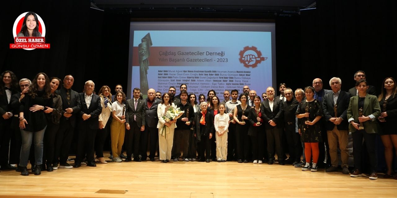 Çağdaş Gazeteciler Derneği ‘Yılın Başarılı Gazetecileri Ödül’ töreni gerçekleşti