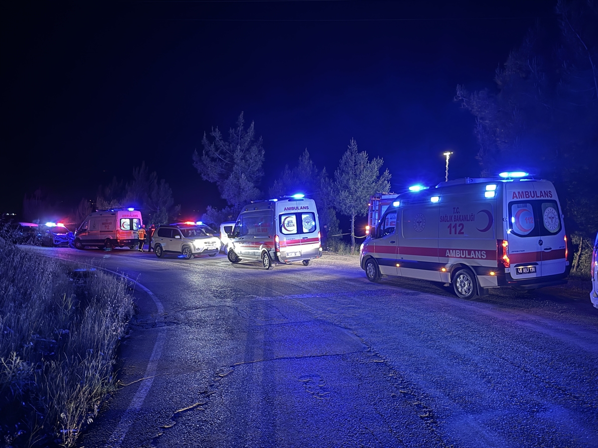Kahramanmaraş'ta bir araç baraj gölüne düştü: 1 ölü 1 yaralı