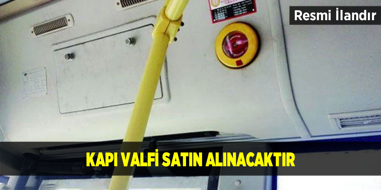 Kapı valfi satın alınacaktır