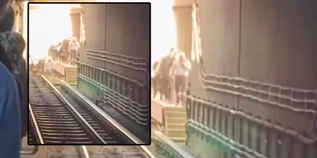 Akköprü Metro İstasyonunda faciadan dönüldü: Tehlikeli bölgeye geçen yolcuyu vatman fark etti