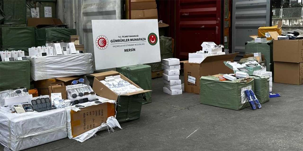 Gümrük Muhafaza Ekiplerinden operasyon: Milyonlarca liralık ticari eşya bulundu!