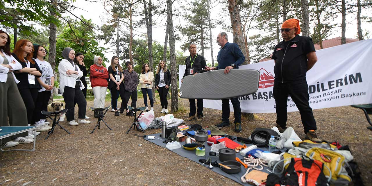 Kurtboğazı Barajı'nda 'gençlik kampı' coşkusu