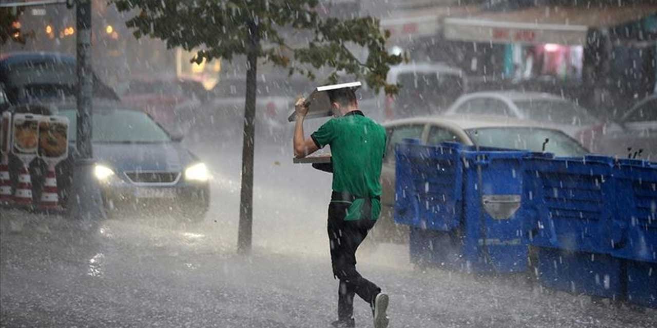 Meteoroloji kuvvetli yağış için uyardı!