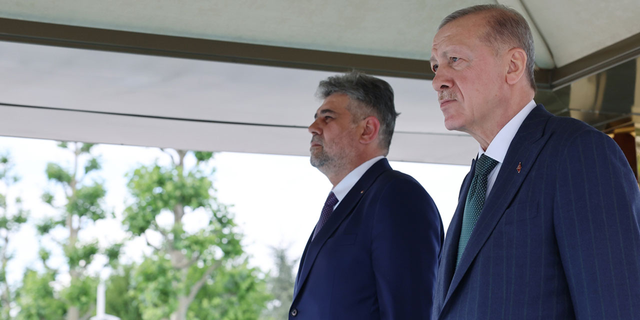 Cumhurbaşkanı Erdoğan, Romanya Başbakanını Bakanlarıyla karşıladı