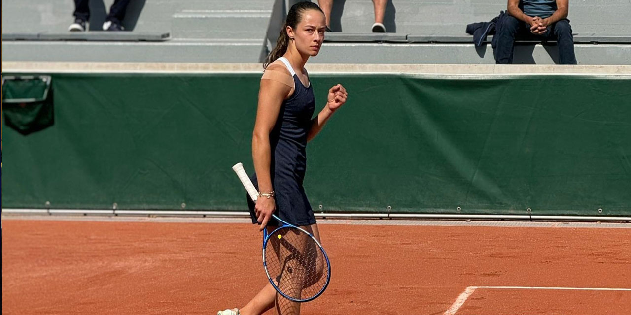 Milli tenisçi Zeynep Sönmez ikinci turu da geçti, gözünü Roland Garros ana tablosuna dikti: Son rakip Jana Fett