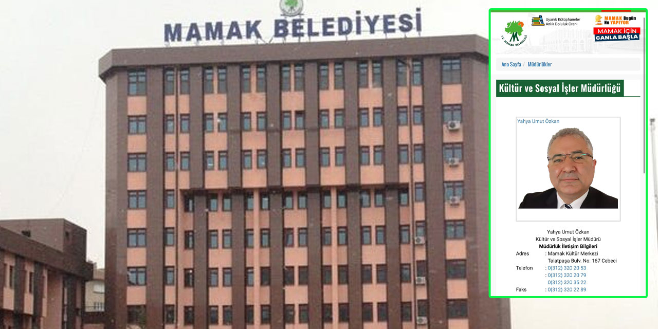 Mamak Belediyesinde nepotizm iddiası: Tuncay Özkan'ın kardeşi Yahya Umut Özkan, Mamak Belediyesinde müdür oldu