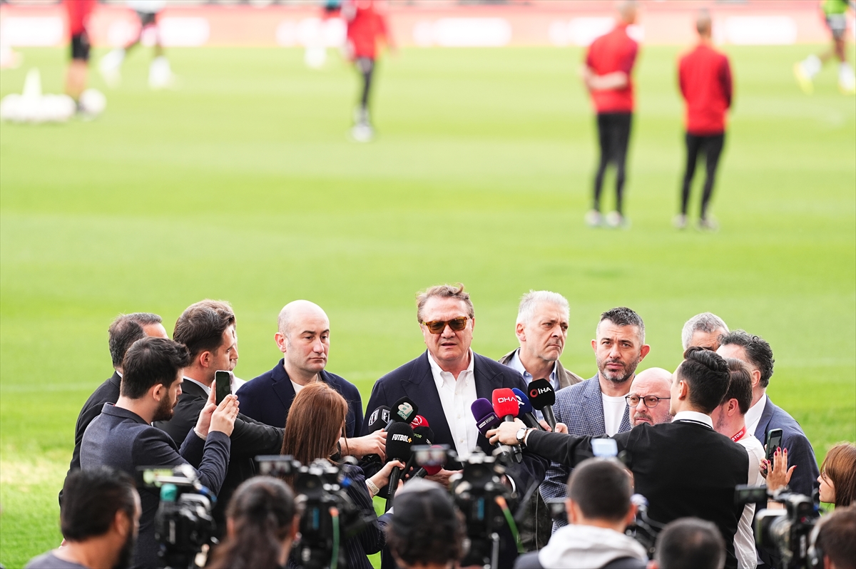 Hasan Arat: "Futbolcularımız Beşiktaş'ın çocuklarını çok mutlu ettiler"