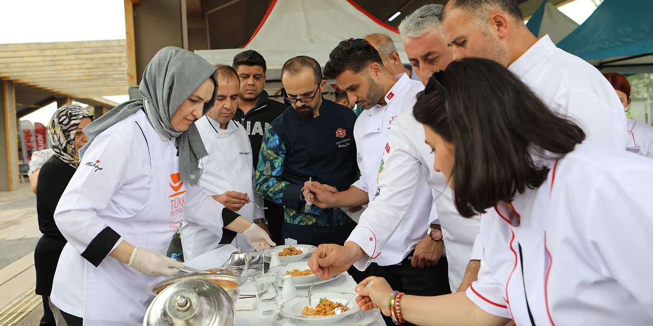 Gastro Sincan’ın şef adayları hünerlerini sergiledi