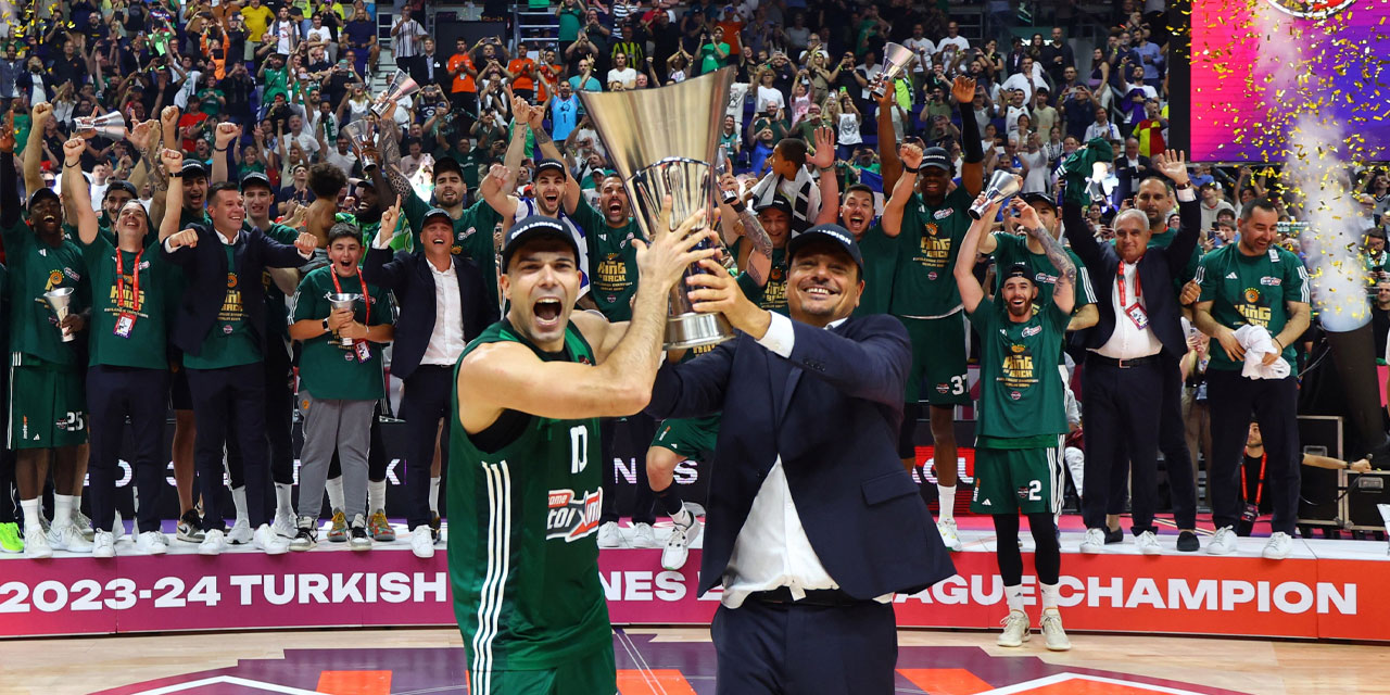 Ergin Ataman, Panathinaikos'la ilk sezonunda Euroleague şampiyonu