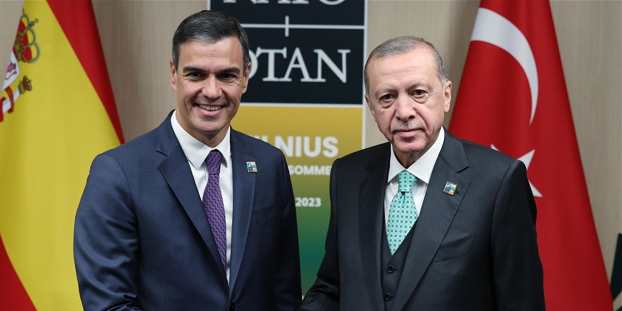 Cumhurbaşkanı Erdoğan, İspanya Başbakanı Sanchez'le telefonda görüştü: İspanya’ya Filistin teşekkürü