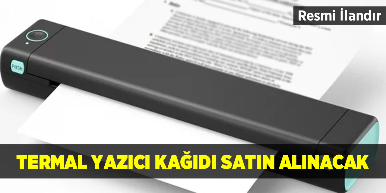 Termal yazıcı kağıdı satın alınacak