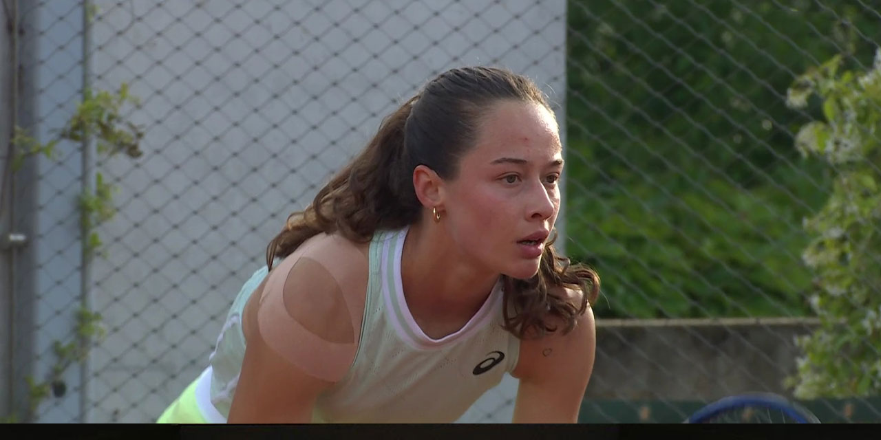 Milli tenisçi Zeynep Sönmez, dünya 24 numarası Emma Navarro'ya 6-2 ve 6-0 yenilerek Roland Garros'a veda etti