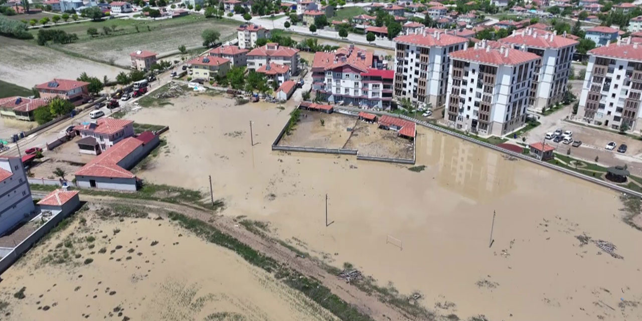 Çorum'da sel hayatı olumsuz etkiledi: Evler su altında kaldı, bazı hayvanlar telef oldu