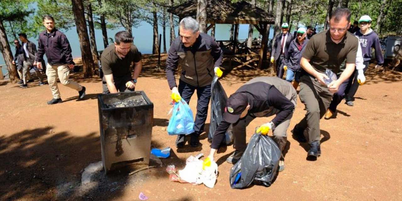 Yozgat'ta 'Orman Benim' kampanyasıyla çöpler toplanıyor!