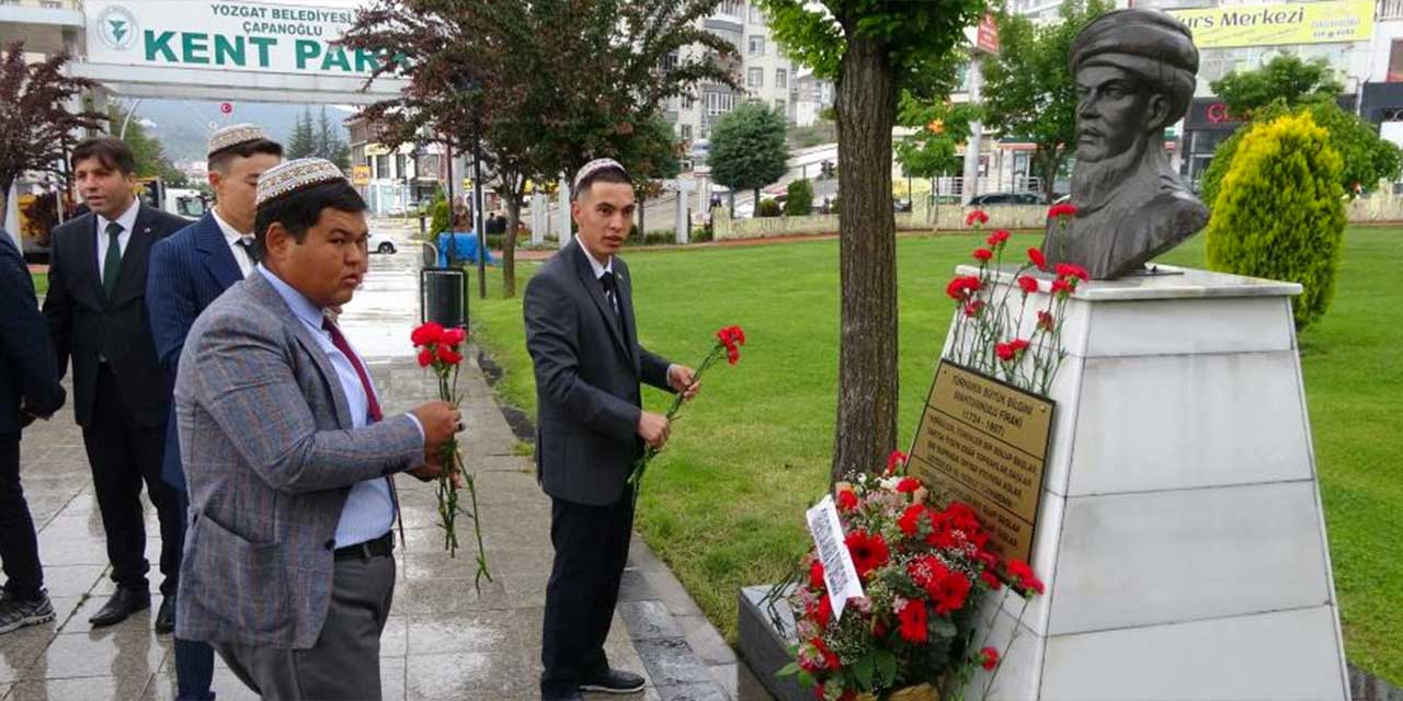 Türkmenistanlı şair Mahtumkulu Firaki Yozgat'ta anıldı!