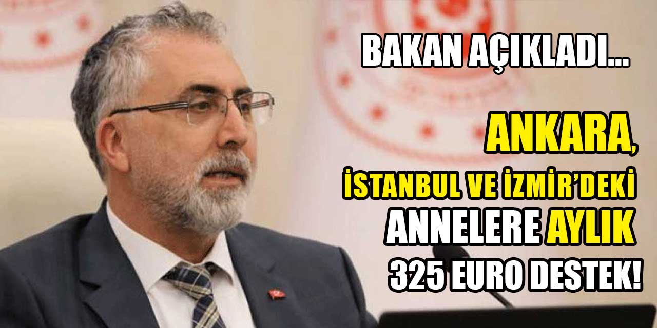 Bakan Işıkhan '325 Euro' desteğinin detaylarını paylaştı!