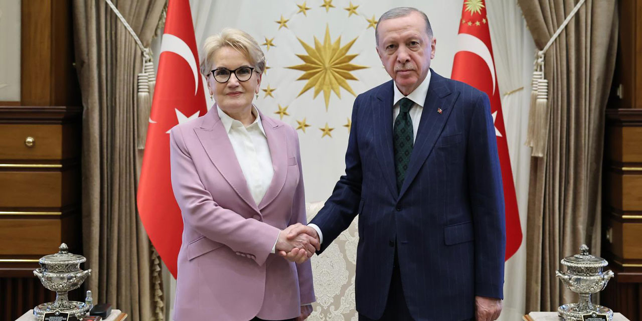 Cumhurbaşkanı Erdoğan, İYİ Parti eski Genel Başkanı Meral Akşener'i kabul etti