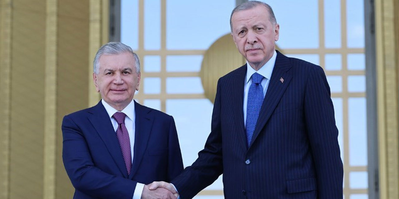 Özbekistan Cumhurbaşkanı Şevket Mirziyoyev'e Devlet Nişanı takdim edildi: Özbekistan, Hatay'da 306 afet konutu yaptırıyor