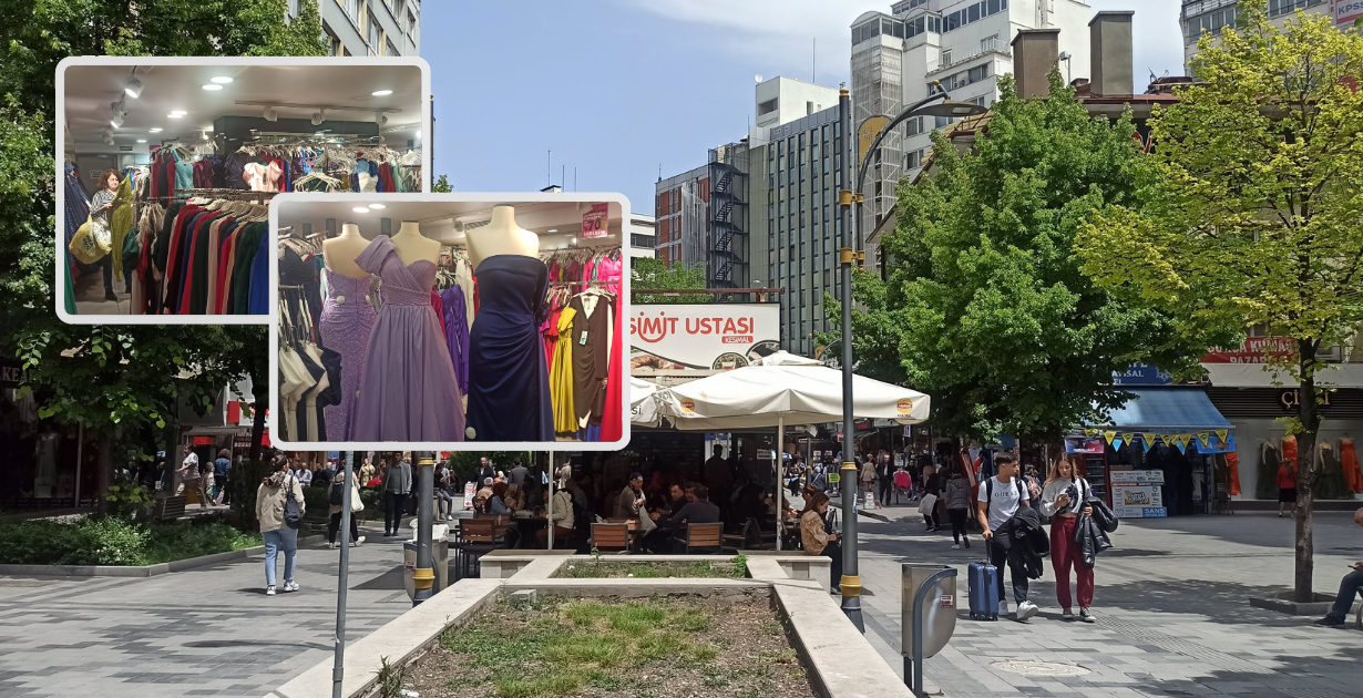 Modern görünüme kavuşacak olan İzmir Caddesi yaz sezonunda hareketlilik kazandı