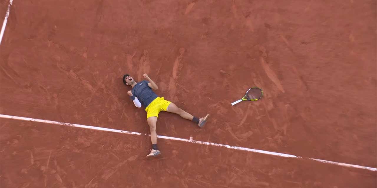 Roland Garros'ta nefes kesen maçın ardından şampiyon Carlos Alcaraz: 5 setlik maçta Zverev'i devirdi, tarih yazdı