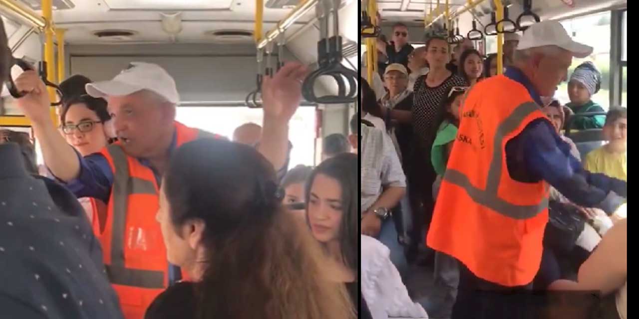 Mamak Belediye Başkanı Veli Gündüz Şahin, EGO otobüsünde seyahat etti: Mamak Metrosu müjdesi verdi