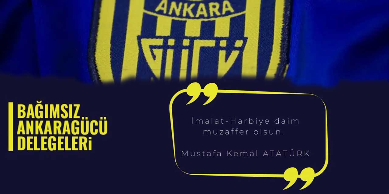 Ankaragücü'nde 3. yol | Bağımsız Ankaragücü Delegeleri: ''İddia ediyoruz adaylardan birinden daha fazla oy alacağız''