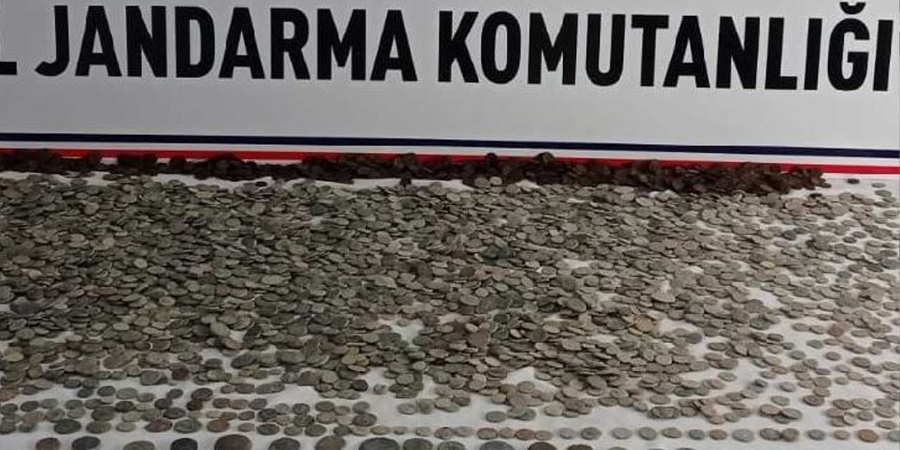 Ankara'da çok sayıda sikke ele geçirildi