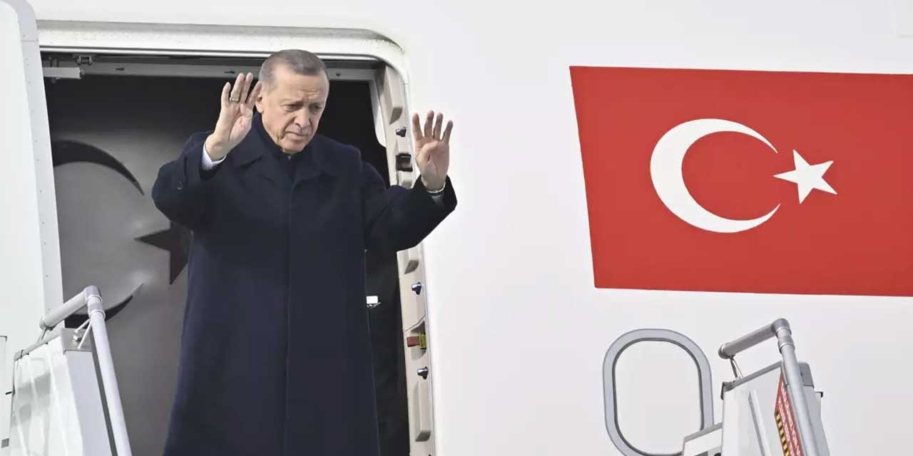 Cumhurbaşkanı Erdoğan İtalya'dan yurda döndü