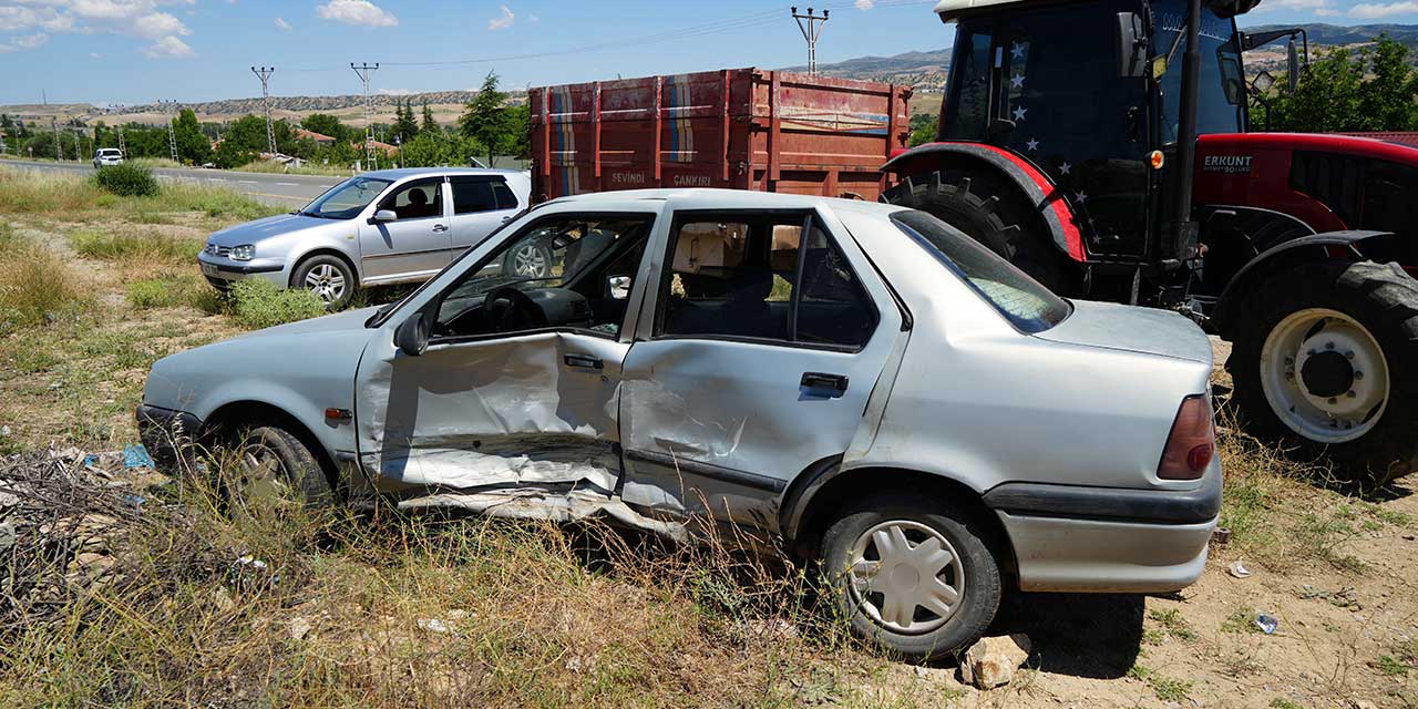 Kırıkkale'de trafik kazasında çok sayıda yaralı var