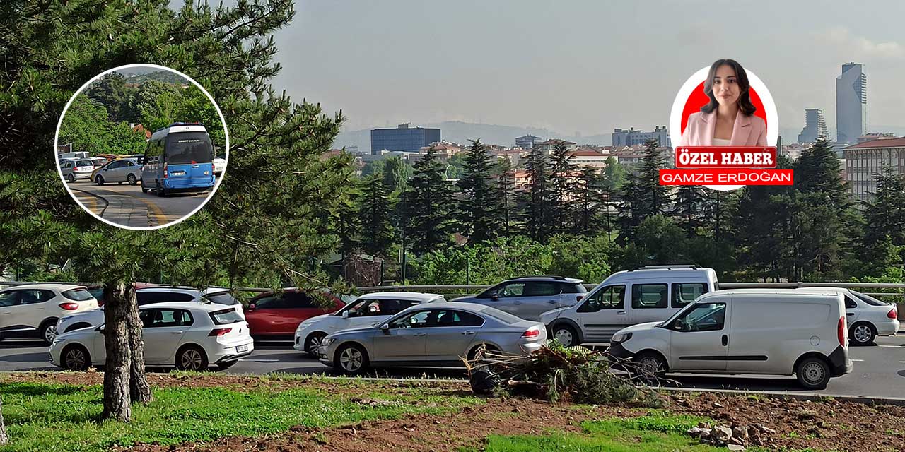 Bayram tatilinin ardından Ankara güne trafik yoğunluğuyla başladı