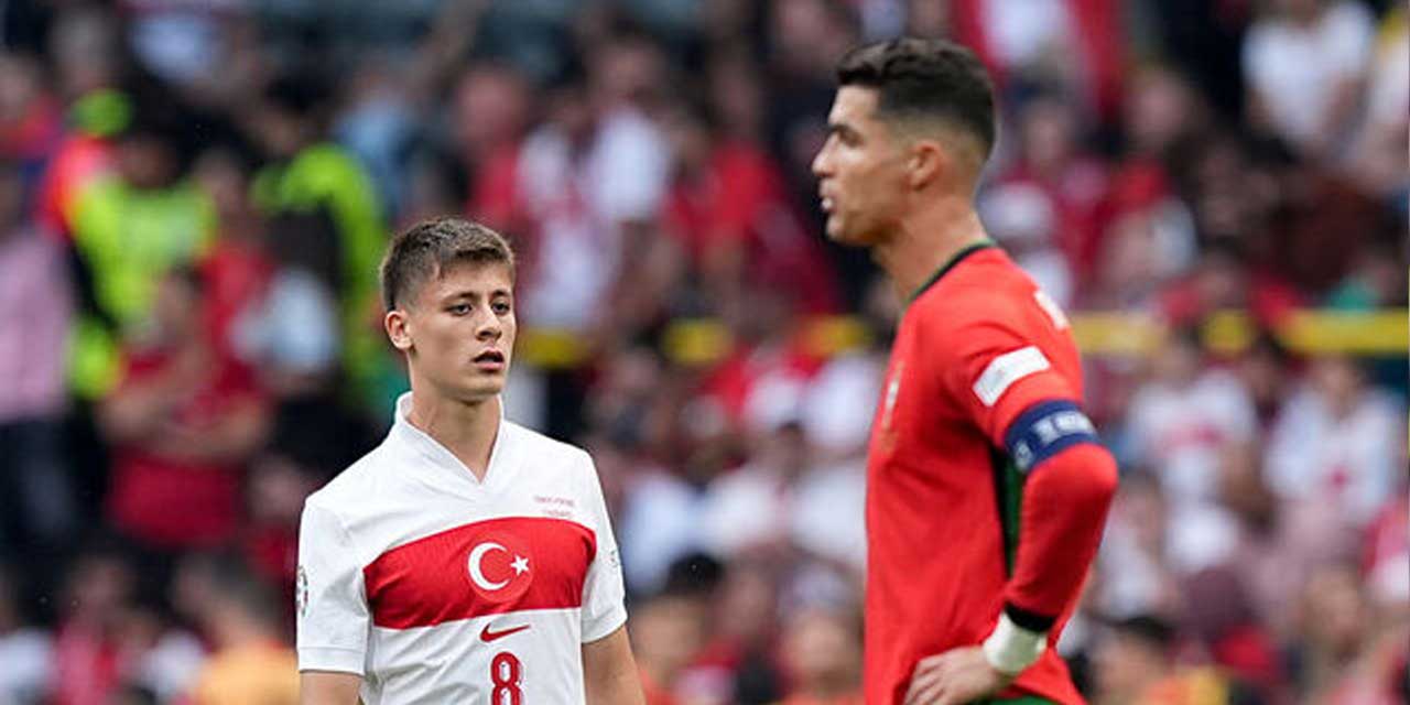 Cristiano Ronaldo, soyunma odasında Arda Güler'in yanına gitti!