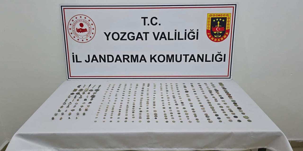 Tarihi eser kaçakçılarına Yozgat'ta 'dur' denildi!