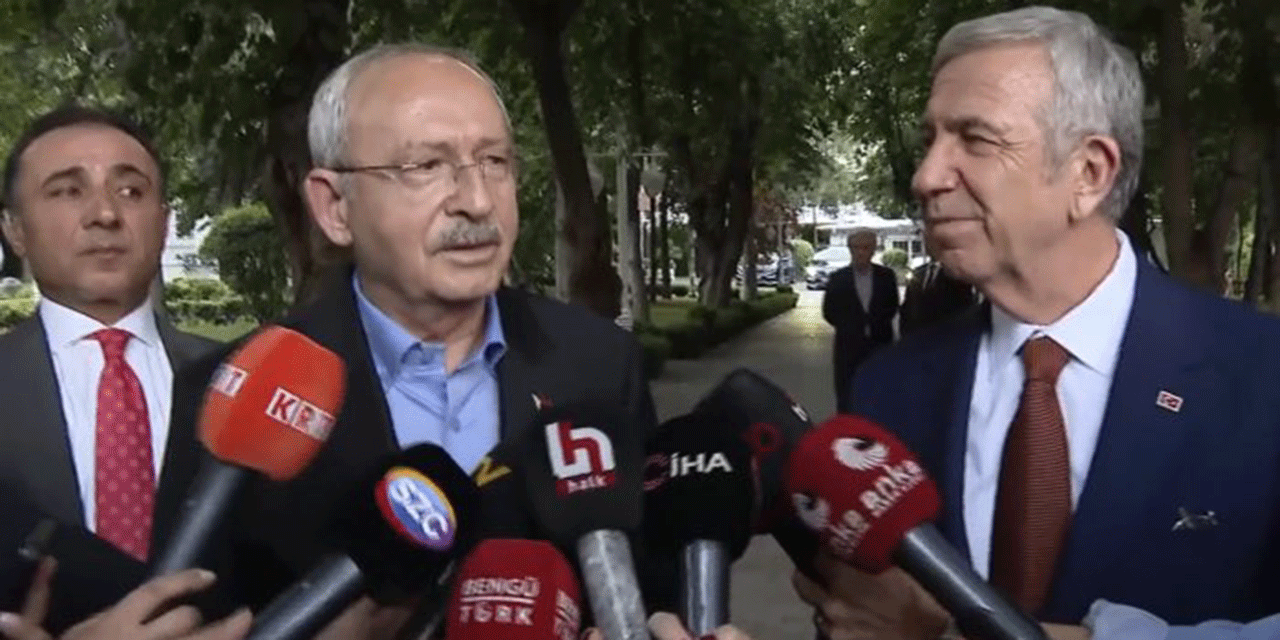 Kemal Kılıçdaroğlu ile Mansur Yavaş bir araya geldi!