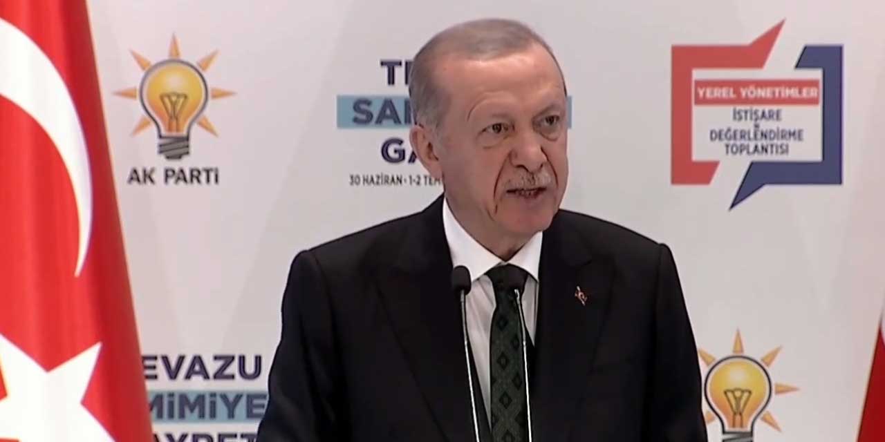 Cumhurbaşkanı Erdoğan'dan önemli toplantıda 'Yerel seçim röntgeni'