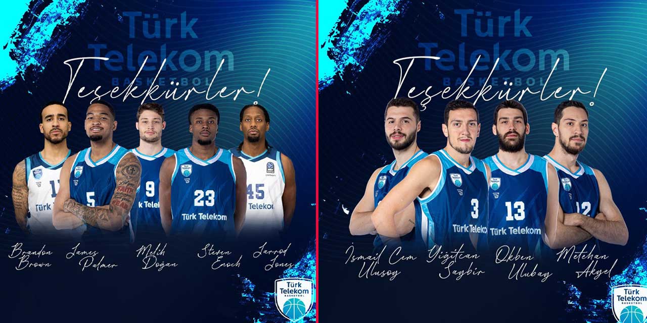 Türk Telekom Basketbol sil baştan: 13 isimle yollar ayrıldı