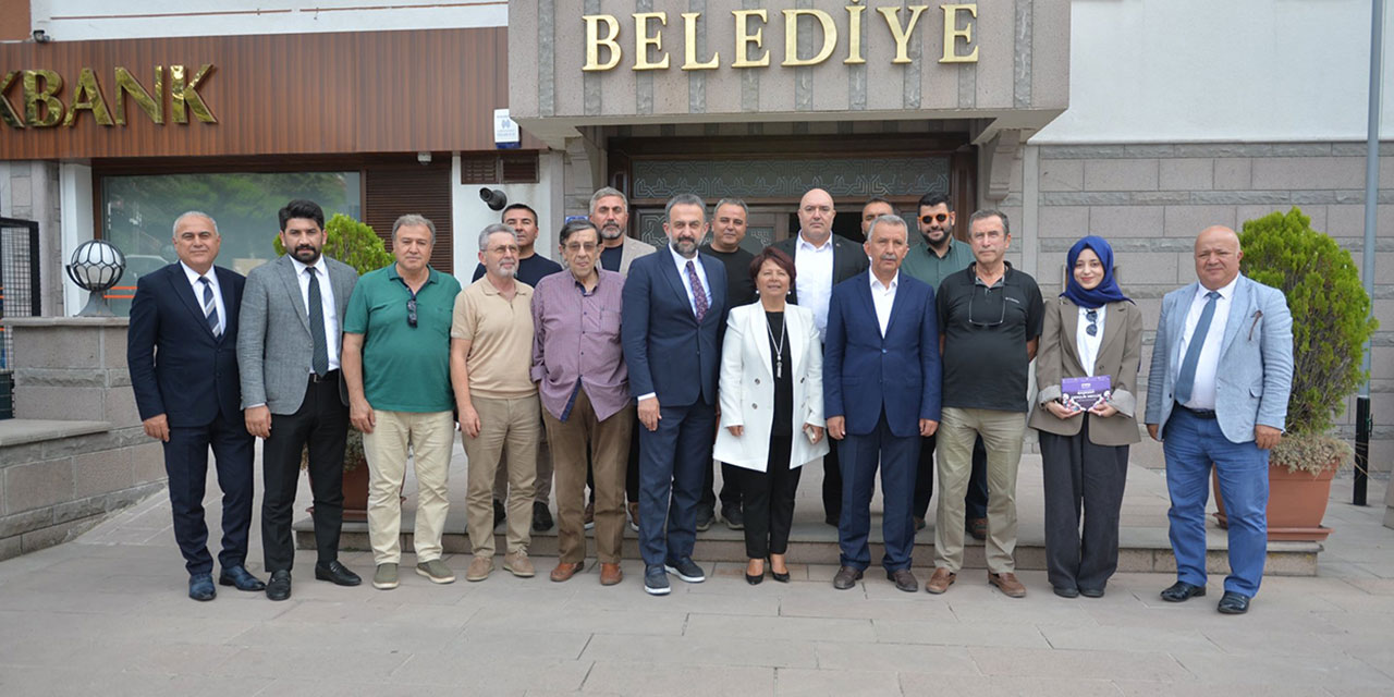 AKK Başkanı Yılmaz'dan  ilçe belediye başkanlarına ziyaret