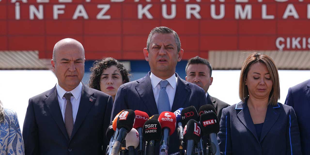 CHP Genel Başkanı Özel: ''Vicdanı olmayanlarla olanlar ayrışacak''