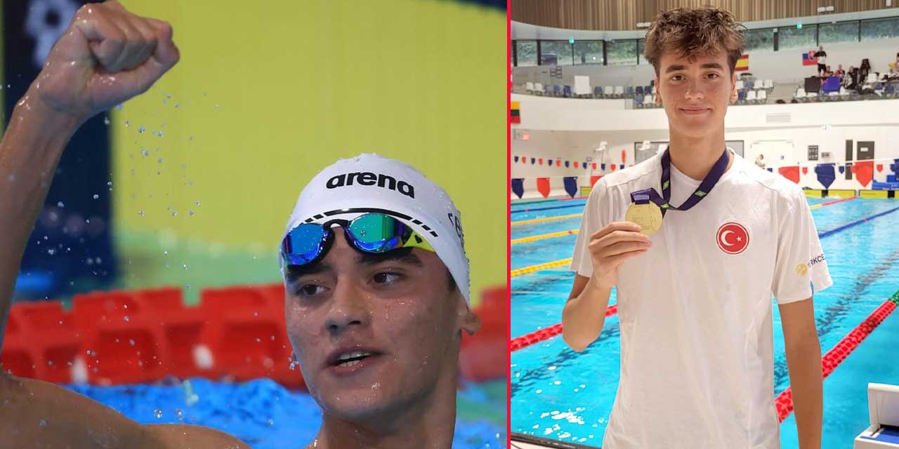 Milli yüzücü Kuzey Tunçelli dünya rekoru kırarak Avrupa şampiyonu oldu: Üst üste ikinci kez...