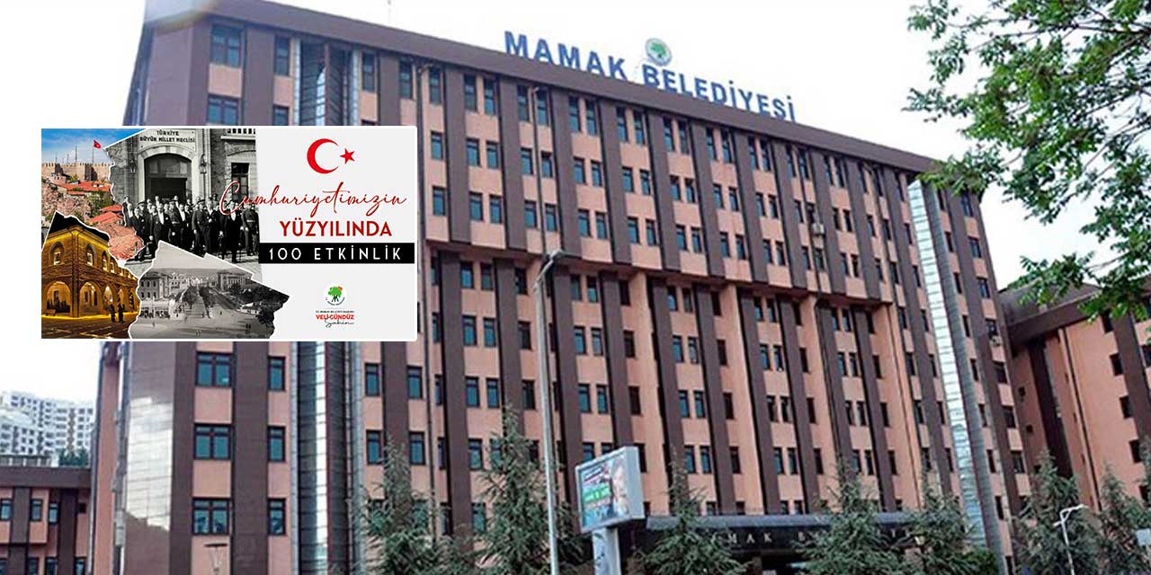 Mamak Belediyesinden 100. Yıl'da 100 muhteşem etkinlik