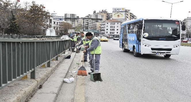 Ankara Büyükşehir Belediyesinden bahar temizliği