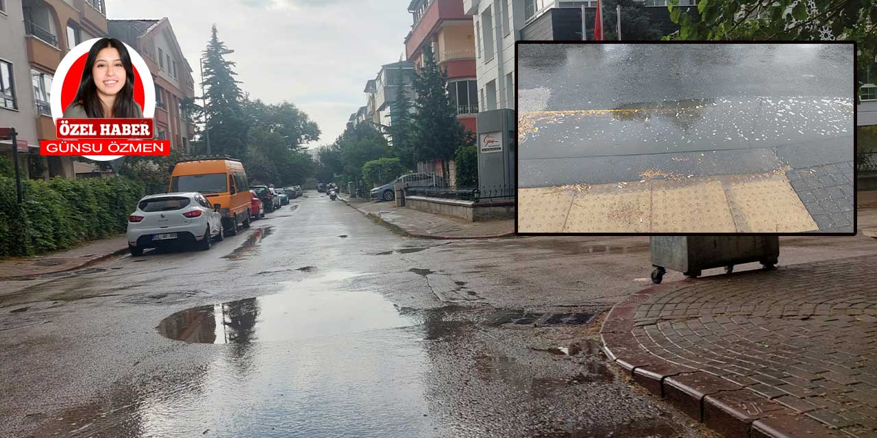 Ankara'nın yağmurla imtihanı:Gazi Mahallesi yağmur sebebiyle su dolmaya başladı