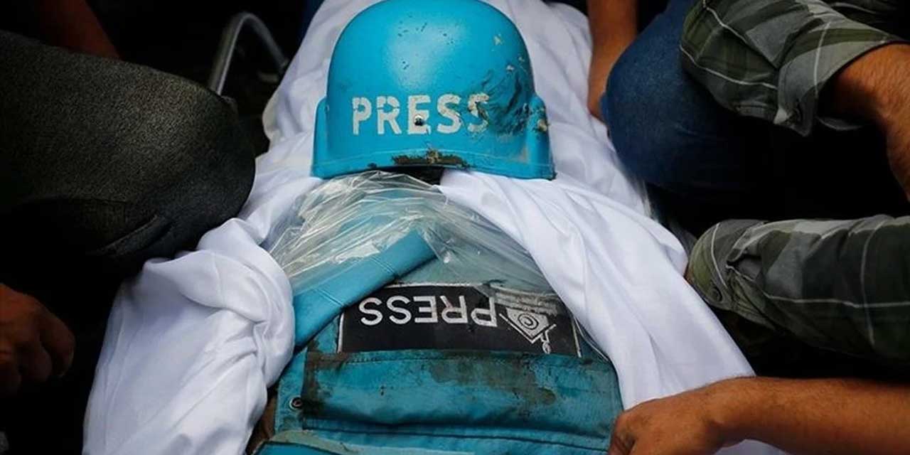 7 Ekim'den bu yana İsrail gazeteci öldürüyor!