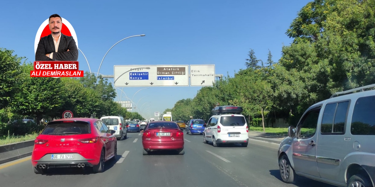 Ankara'da trafik yoğunluğu: Kazım Karabekir Caddesi'nde sabah ve akşam çilesi