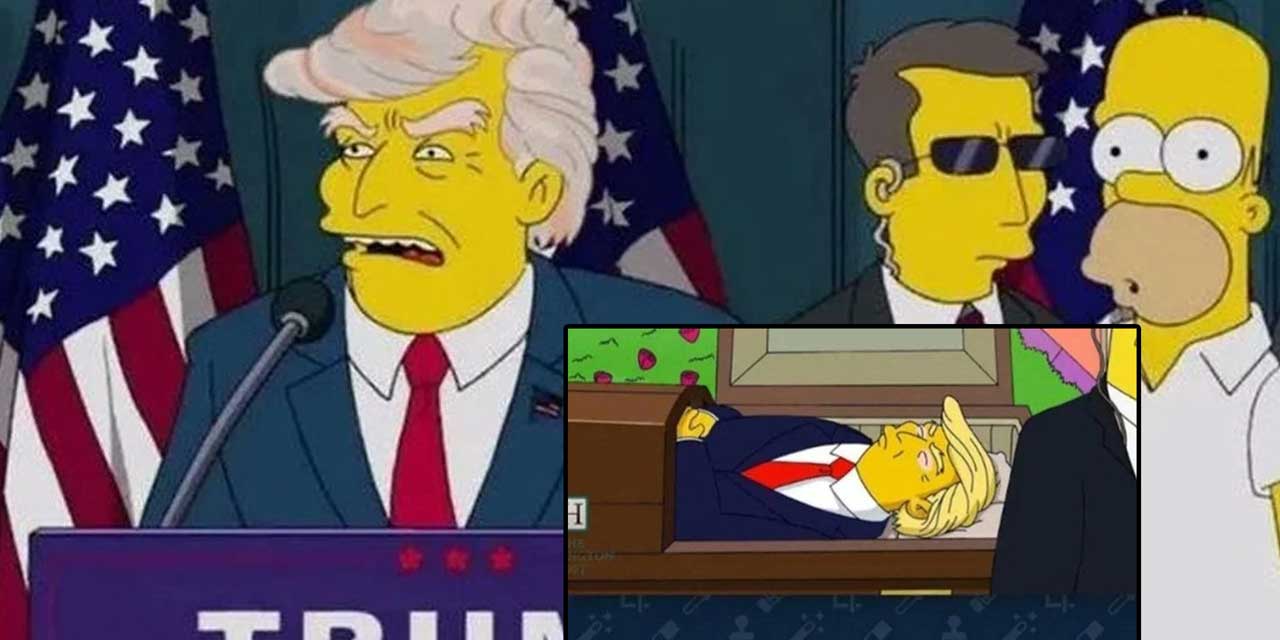 Donald Trump vuruldu: Simpsonlar kehaneti yeniden gündeme geldi!