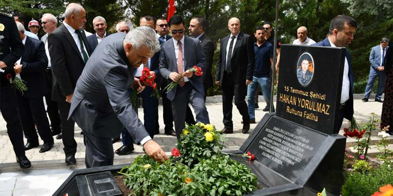 Kırıkkale'de 15 Temmuz şehitleri için anma töreni düzenlendi!